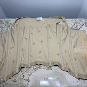 Fajas M&D Beige Waist Trainer Corset Shapewear Top Size Small